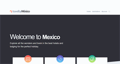 Desktop Screenshot of en.travelbymexico.com